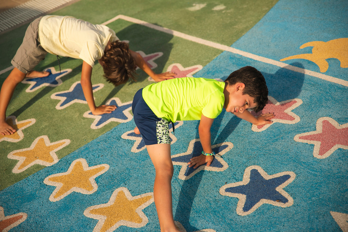 Kids Playing Outdoors
